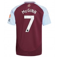 Fotballdrakt Herre Aston Villa John McGinn #7 Hjemmedrakt 2024-25 Kortermet